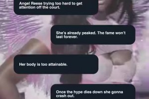 好看吗兄弟们？WNBA休赛期安洁-里斯登上维密内衣秀